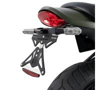 Kit targa Barracuda compatibile con Kawasaki Z900RS 2018-2022 specifico per indicatori di direzione originali