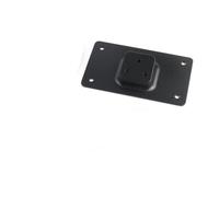 Kit Targa Inclinabile Per Montaggio Su Telaio Per Moto Per Big Per Parti Di Moto Twins Sportster Dyna Softail Posteriore Tail Tidy Fender Eliminator Kit(Black)