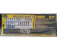 Kit Targa portanome modello NK-1 196 lettera cassetta Alubox mail corrispondenza