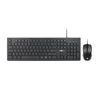 KIT TASTIERA E MOUSE DA UFFICIO MYKA LABOR 2.0 MODELLO KM-L03 USB 2.0 1200DPI