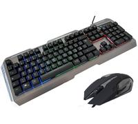 Kit Tastiera e Mouse Gaming MYKA KM-G1 in Metallo 3200DPI 6D RGB