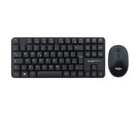 Mach Power Kit Tastiera e Mouse Wireless 2.4GHz, Full Size Ultra Sottile, Mouse Ottico 1600DPI, Connessione Stabile Fino a 10m, Risparmio Energetico, Nano Ricevitore (IT-WKITKM-011)