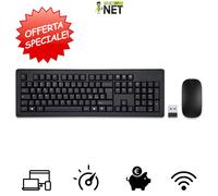 Kit Tastiera e Mouse Wireless USB Affare del Giorno [Occasione Imperdibile]