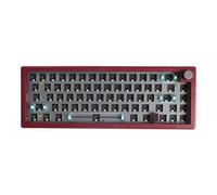 Kit tastiera meccanica, tastiera GMk67, tastiera per computer con interruttori marroni, tastiera meccanica retroilluminata RGB, tastiera da gioco a 67 tasti con manopola multimediale, tastiera da