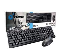Kit Tastiera + Mouse con Cavo USB CROMAD
