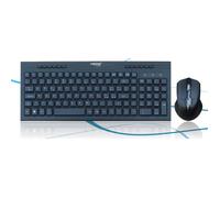 KIT TASTIERA MULTIMEDIALE + MOUSE WIRELESS TECNO TC-740W ITALIANA
