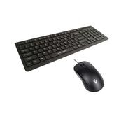 Kit Tastiera USB2.0 Wired + Mouse Wired USB2.0