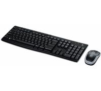 kit tastiera wireless + mouse wireless LOGITECH nera cod: 920-004512 mk-270