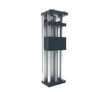 Kit tavola scorrevole con guida lineare, modulo vite a sfere motorizzata, tavola scorrevole, asse singolo SFU1605(Single slide table,200mm Stroke)