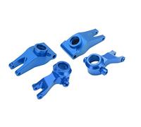 Kit Tazza ASSE Posteriore Blocco sterzo RC, Facile da installare e Rimuovere Set Blocco ASSE Posteriore Blocco sterzo RC Durevole per ARRMA Senton per Big Rock Series 1/10 RC Car(Blu)