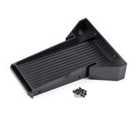 Kit Telaio Carbon LCG 1/10 con Sliders del Letto Stampati Piastra Skid in Delrin Doppia Staffa del Servo per SCX10 Capra F9 TRX4 Assale Gspeed V4 Telaio GS-FS Telaio G-Shot (Bed)