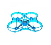 Kit telaio drone senza spazzole da 75 mm, albero da 1 mm, supporto motore da 40 mm, compatibile con modelli di droni, modelli quadcopter, modelli UAV per NewBeeDrone Cockroach 75 1S Lipo Aziro(BLUE)