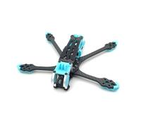 Kit telaio FPV in fibra di carbonio Mark5 DC O3 da 5 pollici e 225 mm con struttura DeadCat for drone FPV Freestyle RC Quadcopter fai da te(Mark5 DC O3 Blu)