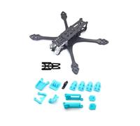 Kit telaio FPV in fibra di carbonio MK5 HD da 225 mm da 5 pollici for drone da corsa FPV O3 Air RC Quadcopter BN220 fai da te(O O3 blue)