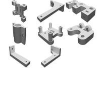 Kit Telaio Incisore PCB Laser UV - Struttura Macchina CNC per Circuiti Stampati