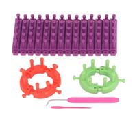 Kit Telaio per Maglieria, Telaio per Maglieria Piccolo per Bambini Kit Telaio per Maglieria Lungo per Sciarpa, Cappello, Calzino, Scialle, Telai per Maglieria Artigianali
