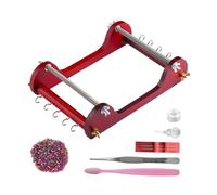 Kit telaio per perline in legno con accessori fili per gioielli fatti a mano