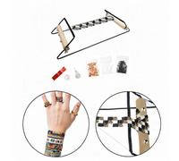 Kit telaio per perline in metallo Bracciale semplice per realizzare