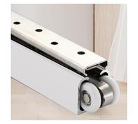Kit Telaio per Porta Scorrevole - Sistema Scorrevole Invisibile Personalizzabile, Montaggio a Soffitto/Parete per Porte a Bilico
