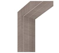 KIT TELAIO PER PORTE FORTE "MODULO" ROVERE TORTORA 110X220 CM