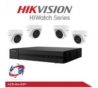 KIT TELECAMERA 4 CANALI HIKVISION FULL AHD