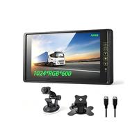 Kit Telecamera Posteriore Per Parcheggio | Monitor A Specchio AHD 1080P 9 Pollici Schermo Ad Alta Risoluzione 1024 * 600 Con 2 Ingressi Video Supporto CVBS AHD.