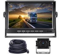 Kit Telecamera Retromarcia per Auto con 7 Pollici Monitor LCD e Telecamere per