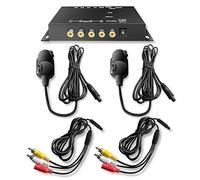 Kit Telecamere Per Visione Laterale Con Selettore Video Quadruplo Per Videosorveglianza 4 Canali Per Camion Furgoni Camper Notturna E Ampio Telecamera di Retromarcia