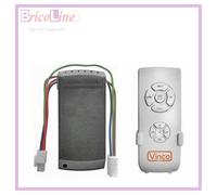 KIT TELECOMANDO E RICEVITORE UNIVERSALE PER VENTILATORE A SOFFITTO VINCO 70940