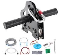 Kit Teleferica Zipline da Giardino per Bambini Carico max, 149 kg 24,38 m
