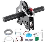 Kit Teleferica Zipline da Giardino per Bambini Carico max, 150 kg 18,3 m