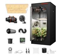 Kit tenda di coltivazione Spider Farmer SF1000D Lampada di coltivazione a LED a spettro completo Samsung LM301B LED Scatola di coltivazione completa 60x60x140cm Kit tenda di coltivazione idroponica