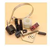 Kit tendicatena, molla di avviamento, mozzo, asta dell'acceleratore, adatto for motoseghe 142, 141, 136 e 137, pezzi ricambio