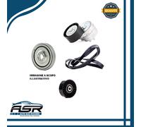KIT TENDICINGHIA + CINGHIA SERVIZI + PULEGGIA ALFA 147-156-FIAT MULTIPLA-MAREA