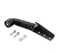 Kit tendicinghia in alluminio con rullo di supporto per Spyder F3 Rt 2014-2024, strumento di stabilizzazione della cinghia di trasmissione, finitura rossa e nera (nero)