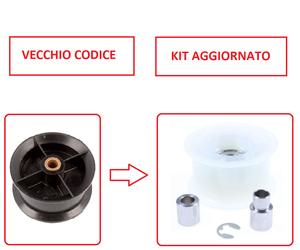 Kit tendicinghia per motore asciugatrice C00297219 originale Hotpoint Ariston