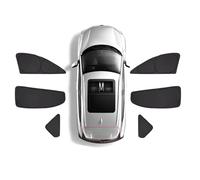 Kit Tendine Auto su Misura per BYD Seal 2025+ | Struttura semi-trasparente offre privacy in campeggio senza bloccare gli specchietti.