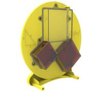 Kit Teorema di Pitagora 5, 2x5, 5x1, 3 pollici: manipolatori matematici in plastica con parti complete e istruzioni, kit di esperimenti scientifici per l'apprendimento della geometria dei bamb
