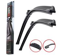 Kit tergicristalli anteriori per Chervolet, Citroen, Dacia, Lada, Mazda, Renault