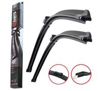 Kit tergicristalli anteriori per Fiat 500, Fiat 500C, Ford Ka II, Renault Zoe