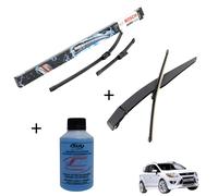 Kit Tergicristalli Bosch Aerotwin Ford Kuga 2008 Ant. + Post. + Lavavetri 250ml