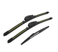 Kit Tergicristallo Anteriore E Posteriore 3 Pezzi Per Nissan Per Pathfinder R50 R51 R52 1990-2020 Tergicristallo Parabrezza Spazzole Ricambio Tergicristalli(R51(2005-2012),Giallo)
