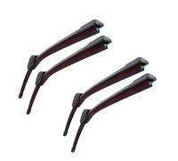 Kit Tergicristallo Compatibile Con Toyota Per Auris Per E180 Per L'Europa Per Model 2012-2018 Auto Tergicristallo Parabrezza Anteriore Lame Doppia Gomma 26 "+ 14"