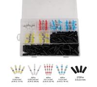 Kit terminale connettore butt termoretraibile nero per fili diverse dimensioni