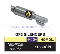 Kit terminale GP2 "Dark" BMW S 1000 R Anni 2017 2018 2019 2020