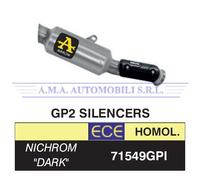 71549GPI - Terminale Scarico Arrow GP2 Nichrom Dark KTM Duke 790 (18-19)