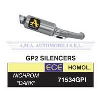 71534GPI - Terminale Scarico Arrow GP2 Nichrom Dark KTM RC 390 (17)