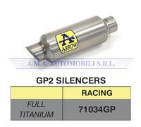71034GP - Terminale Scarico Arrow GP2 Titanio Honda CB 650 R (19)