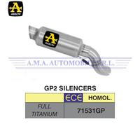 Kit terminale GP2 Kawasaki Z 900 A2 Anni 2021 2022 2023