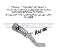 71201PR - Terminale Scarico Arrow Pro-Race Titanio Aprilia RSV 4 RR / RF